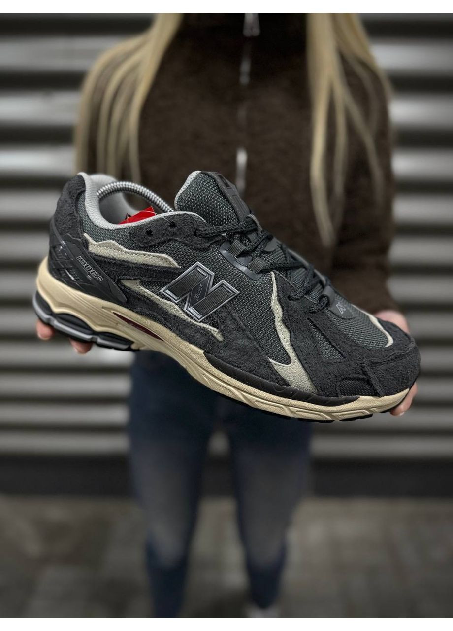 Темно-серые зимние мужские кроссовки No Brand