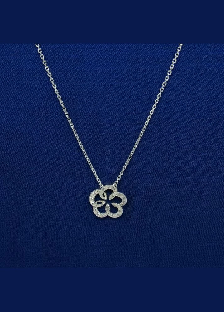 Срібне кольє "Квітка" No Brand (350667371)