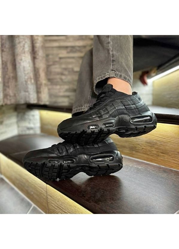 Комбіновані Осінні кросівки чоловічі nike air max 95 найк аір макс 95 No Brand