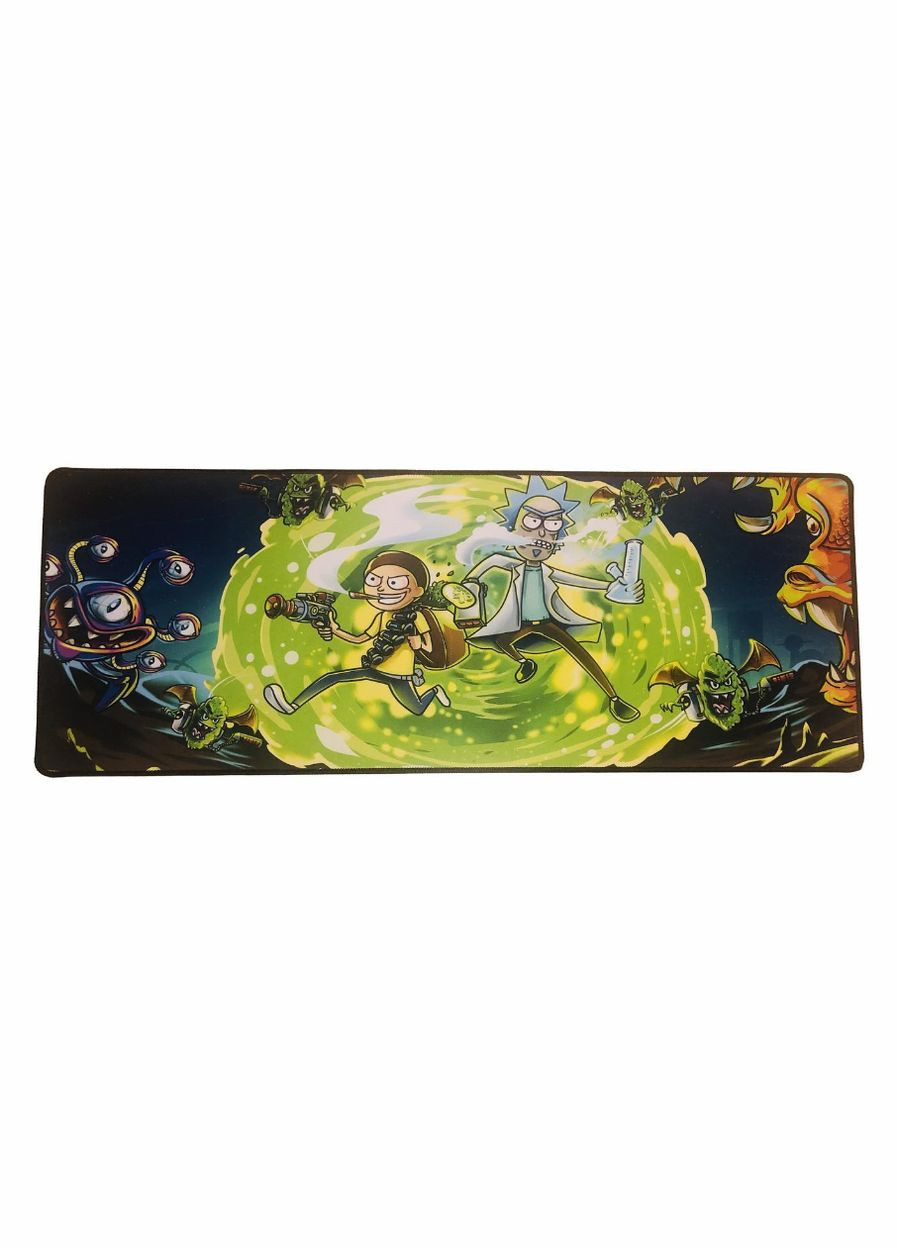 Коврик для мыши большой 80х30см Rick and Morty No Brand (302245166)