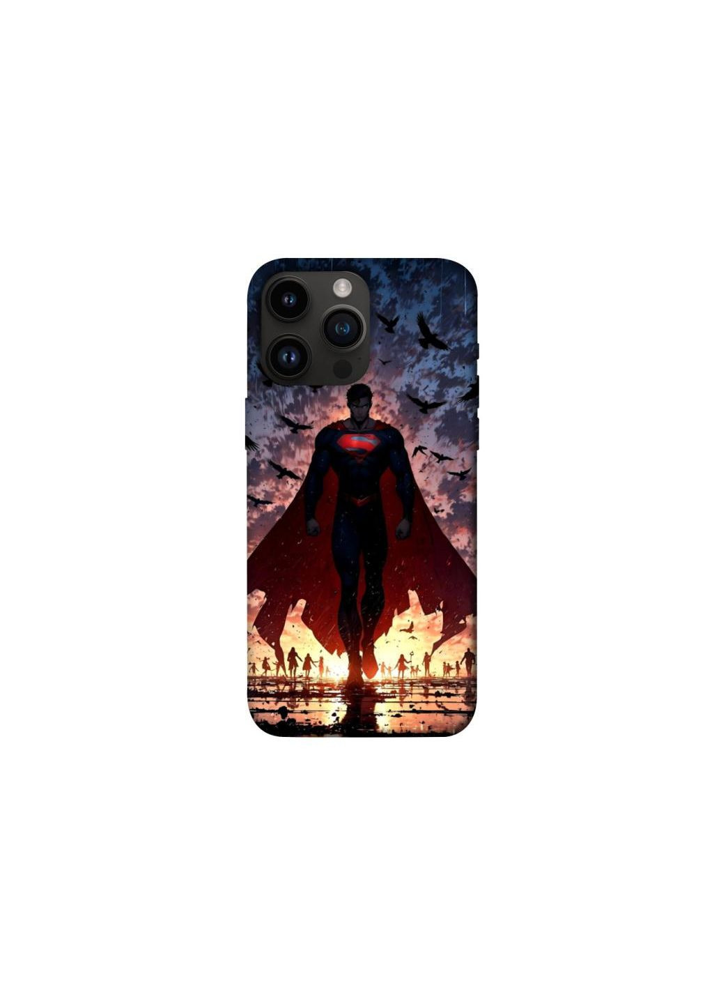 Чехол на Apple iPhone 14 Pro Max (6.7") superman v233 Frontalka (349826360)