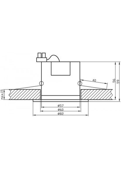Точковий світильник SM-02 (2211401) Candellux (361311872)