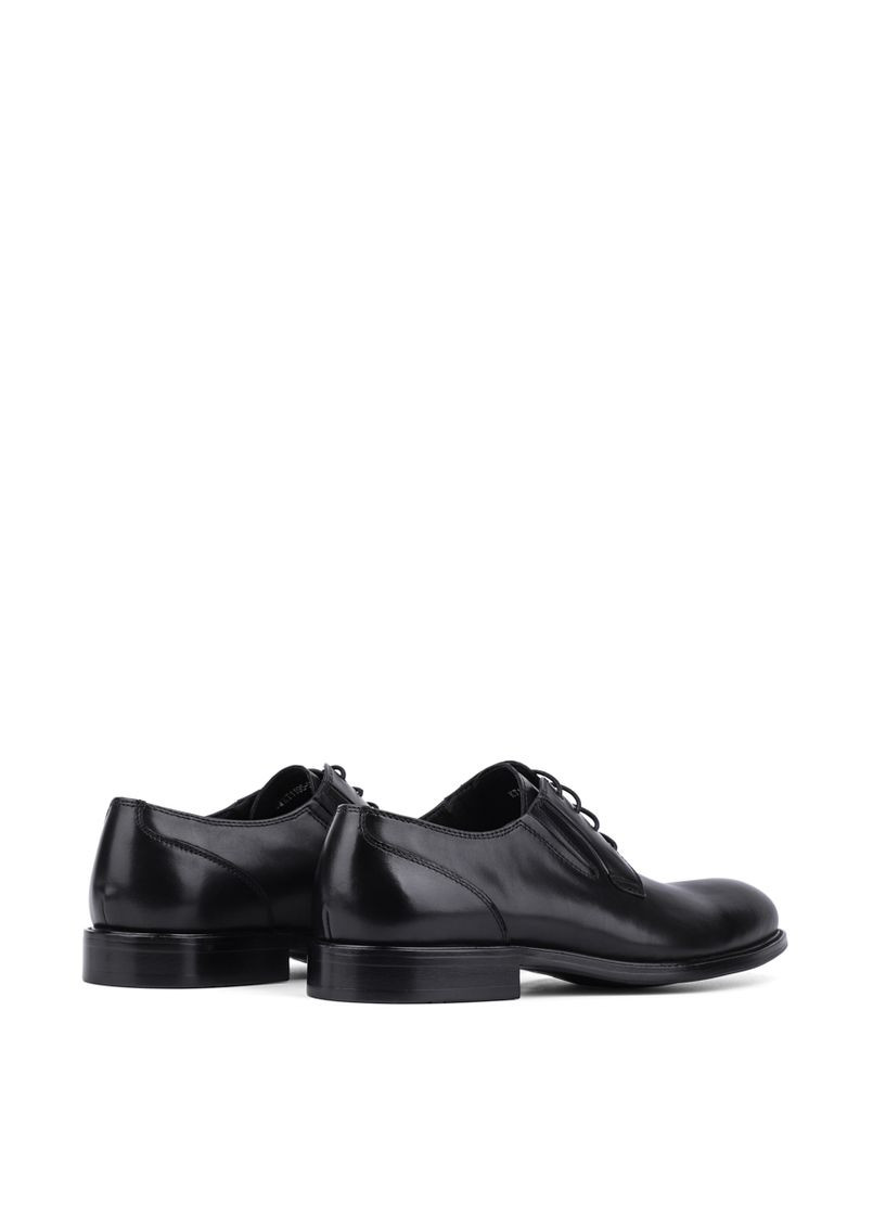 Черные мужские туфли kt1195-57m459 черная кожа Miguel Miratez