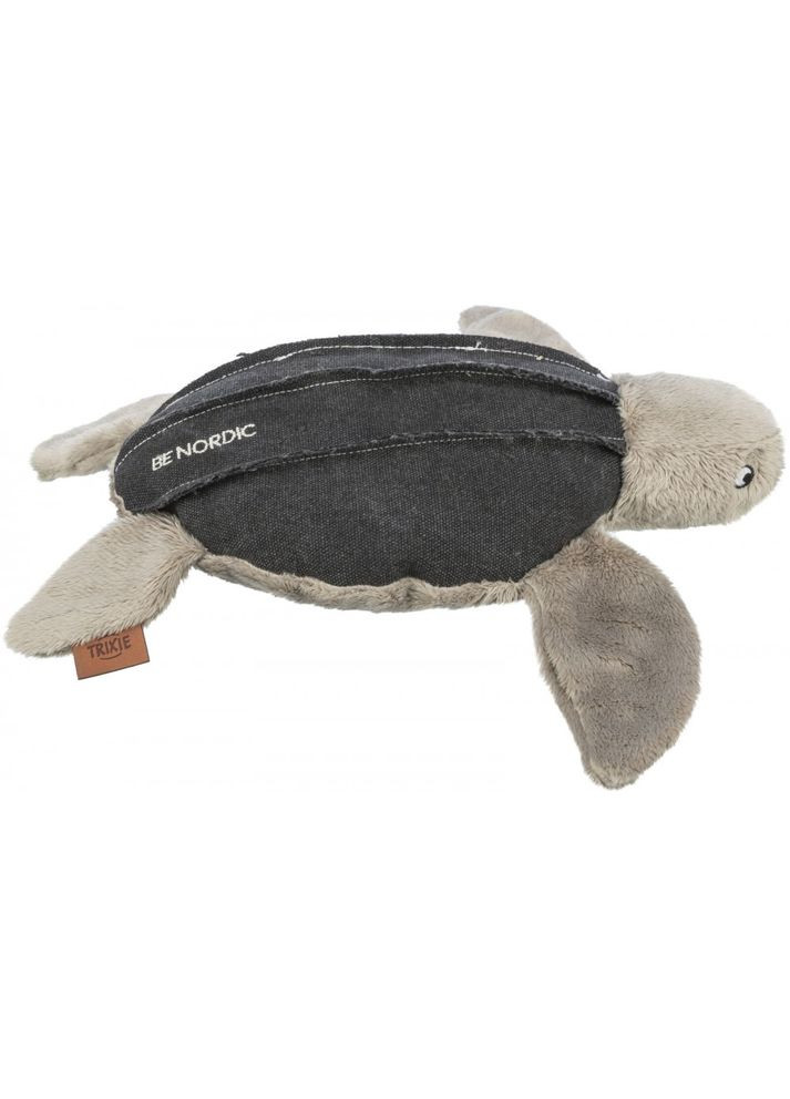 Игрушка для собак BE NORDIC Черепаха Хауке полиэстер/хлопок серый 34 см Trixie (362703194)