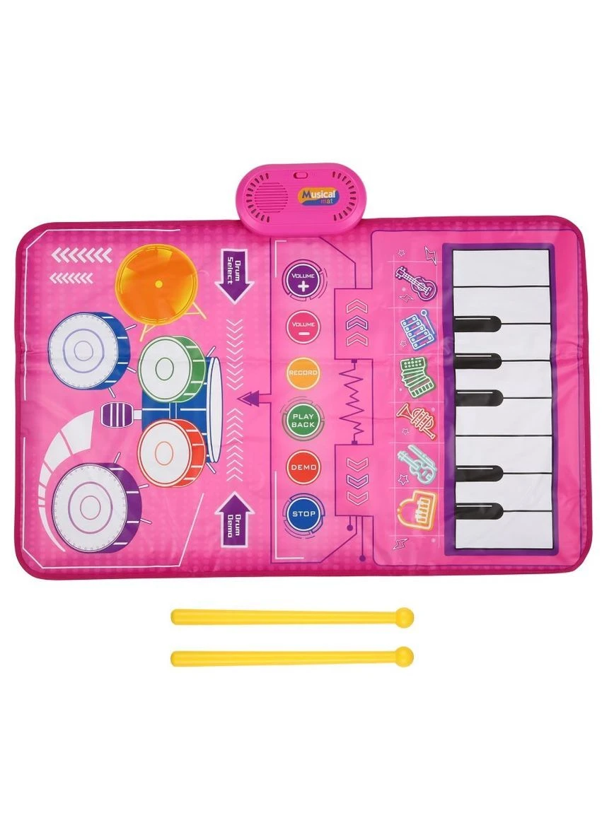Дитячий інтерактивний танцювальний килимок з музикою Musical Play Mat 80х50см (2104618821) No Brand (369963256)