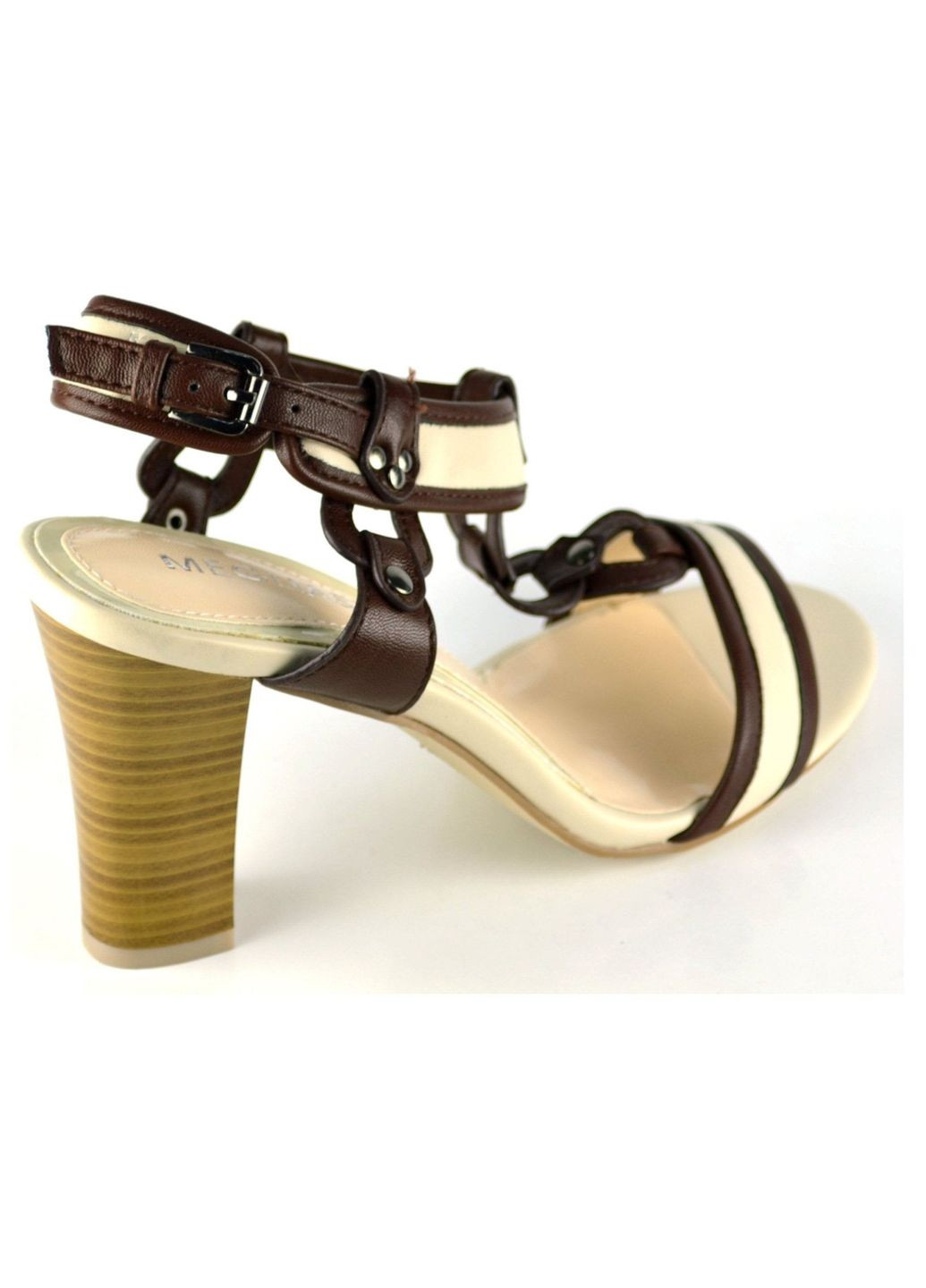 Комбинированные летние модельные босоножки Meglias