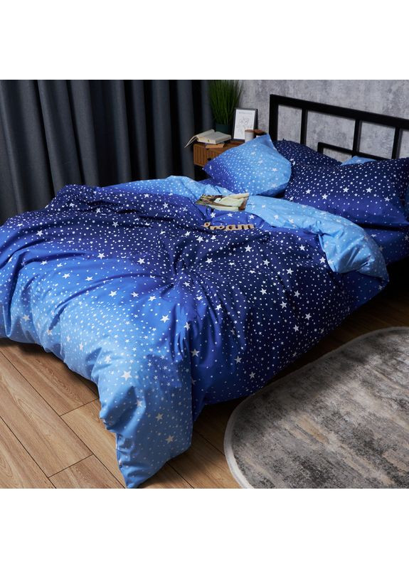 Комплект постельного белья Бязь Gold Люкс «» Полуторный 143х210 наволочки 4х50х70 (MS-820006563) Moon&Star Night Glow (356112645)