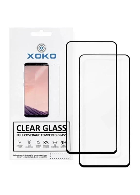Защитное стекло Full Cover Ultra-Thin iPhone 14 Plus Black 2 pcs (XK-FCU-AP-IP14PL) XoKo (399294823)