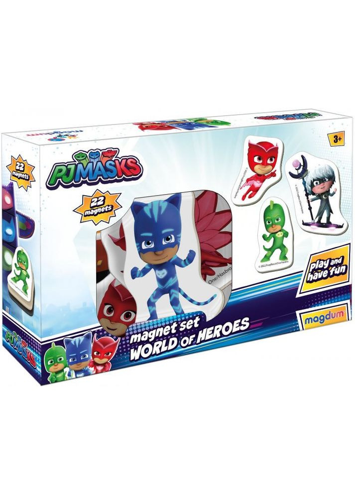 Набір магнітів "Герої в масках. Світ героїв" МЕ 5031-31 MAGDUM (304407150)