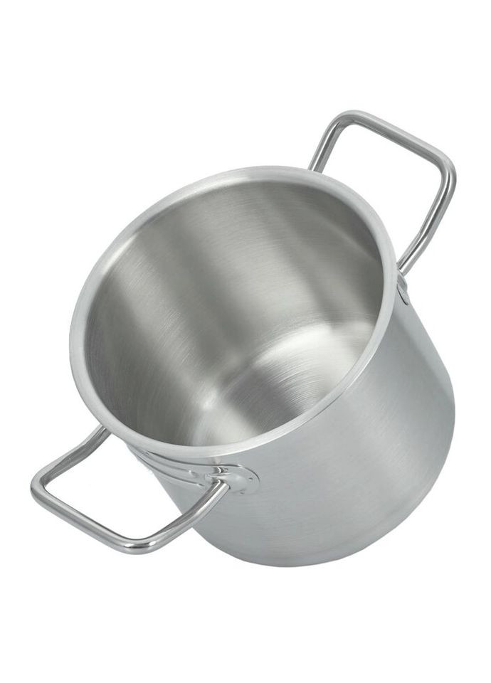 Кастрюля Horeca Pro GP-50724 16 см 2.5 л серебристая Gipfel (335972559)