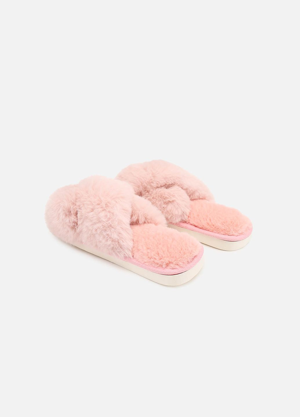 Капці домашні жіночі колір рожевий CB-00276850 No Brand (342716419)