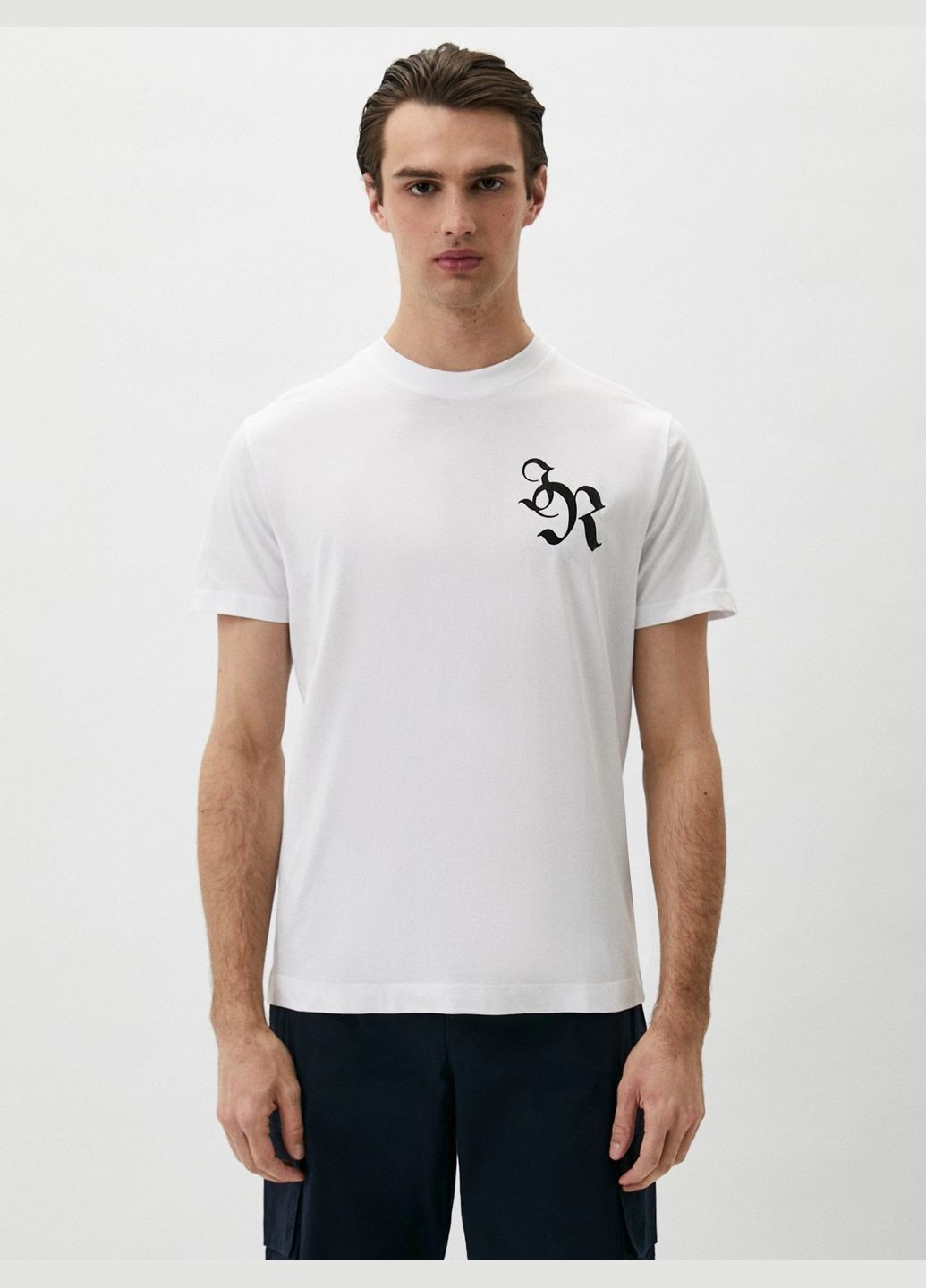 Белая футболка John Richmond