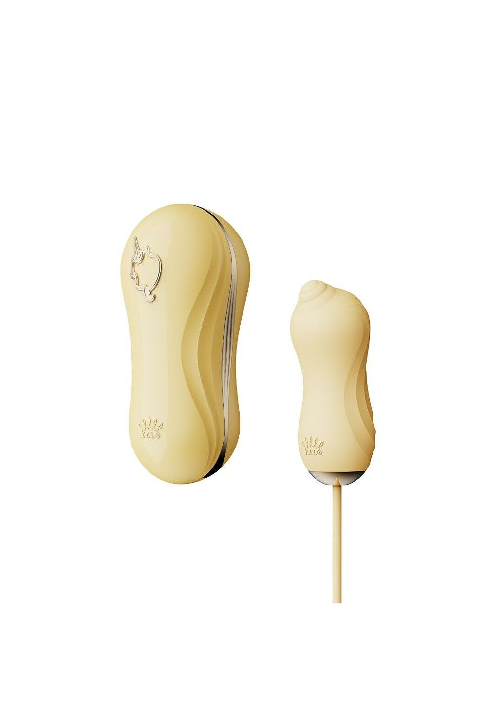 Віброяйце і вакуумний стимулятор UNICORN Yellow Zalo (316252348)