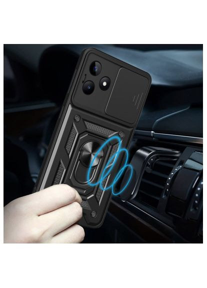 Чохол до мобільного телефона (710701) BeCover Military Realme C53 Black (357238925)