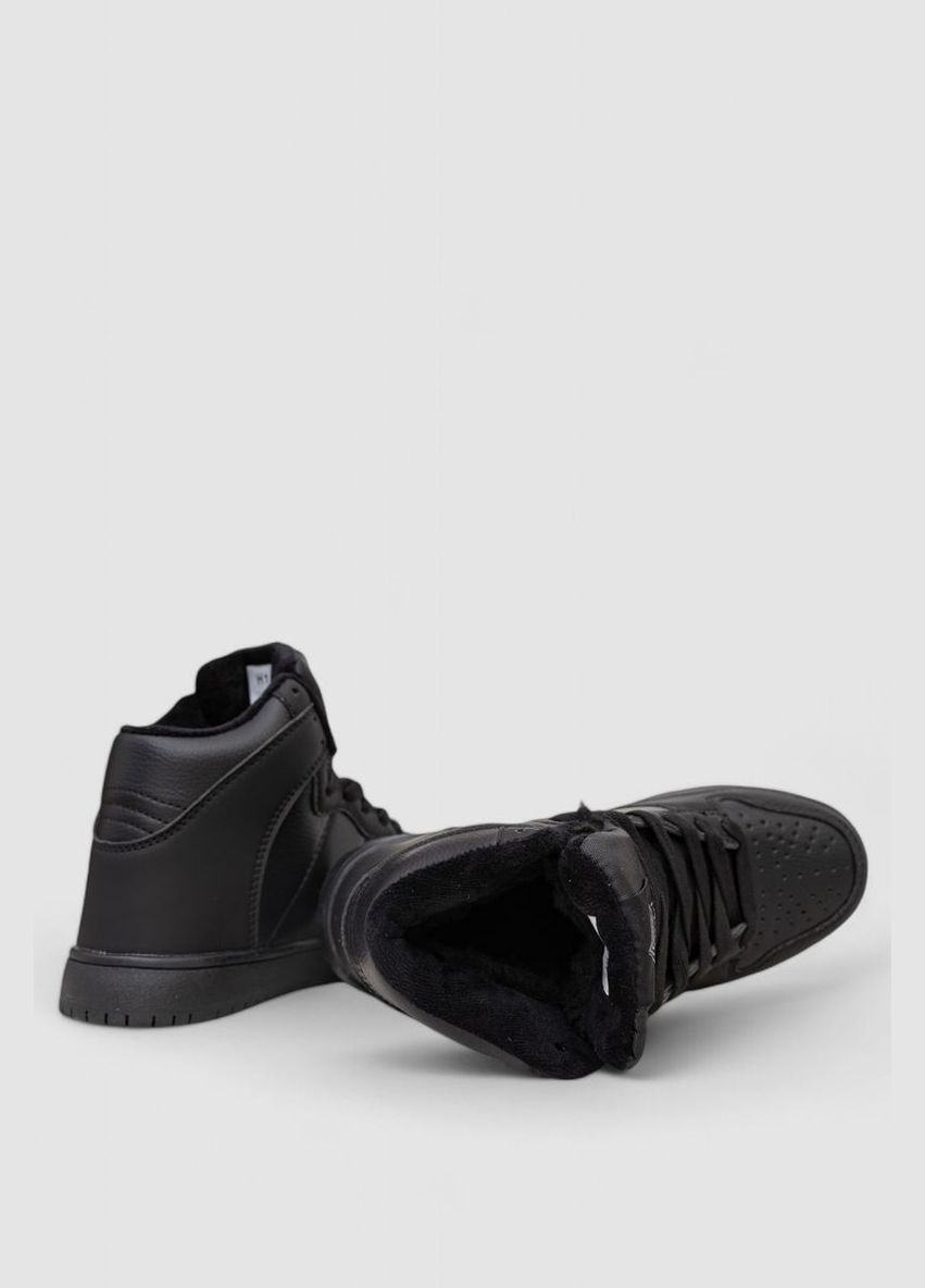 Кроссовки женские зимние на меху Ager 248RH1060 чёрные демисезоны (339597353)