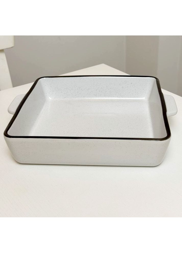 Форма для выпечки керамическая прямоугольная 20,5×13,5 см белая PR-3333 GT Pepper (372601545)