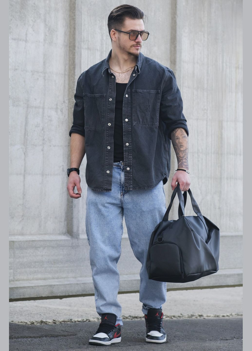 Мужская Дорожная Багажная Сумка Gym Without (326520209)