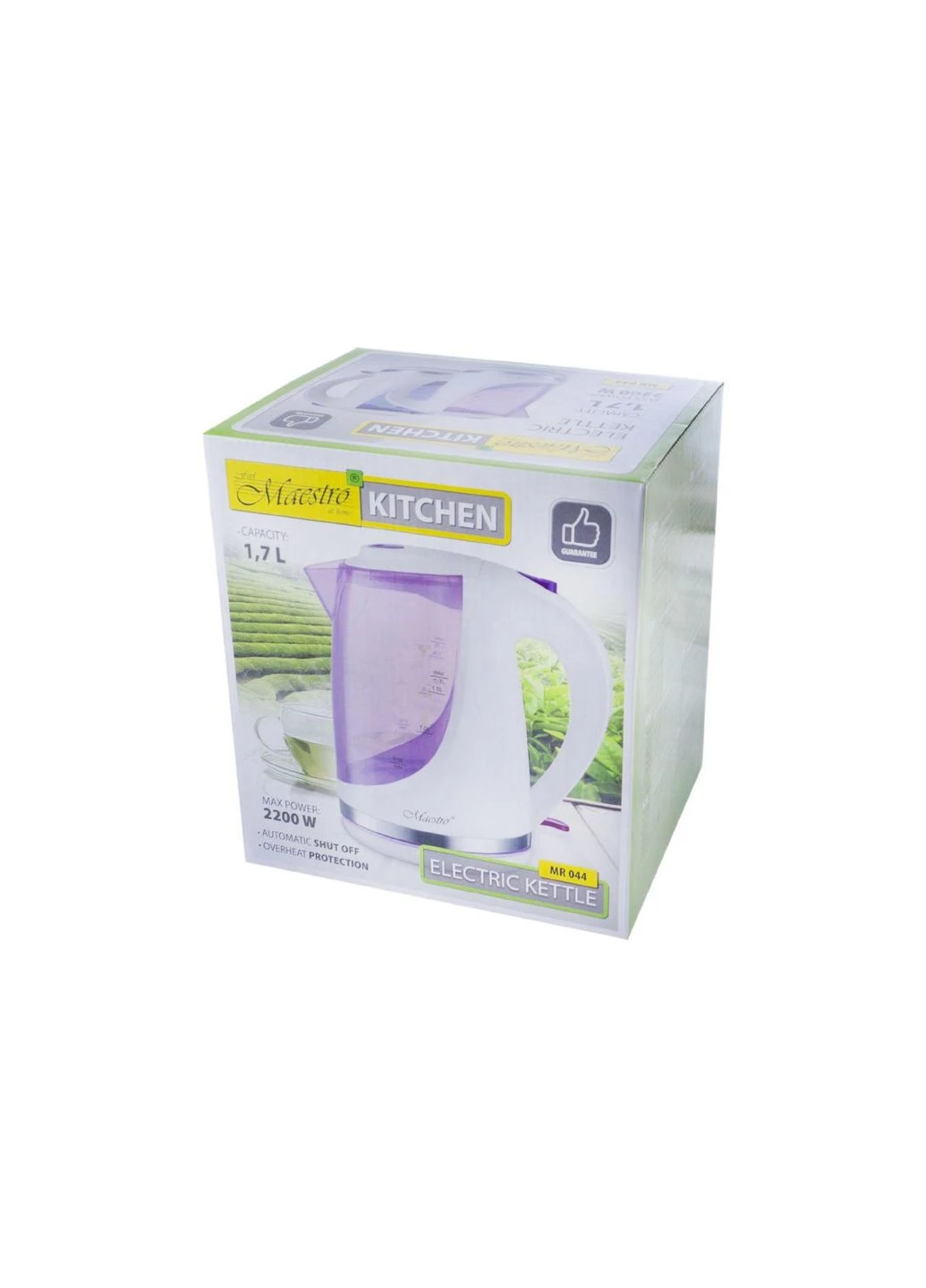 Электрочайник MR-044-Violet (MR-044-VIOLET) 1,7 л Maestro (334003904)
