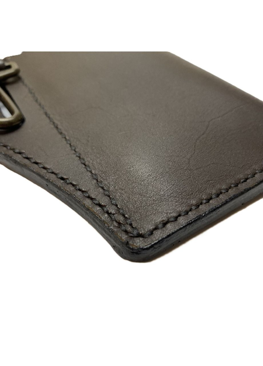 Чехол для смартфона из кожи на пояс коричневый No Brand (355340088)