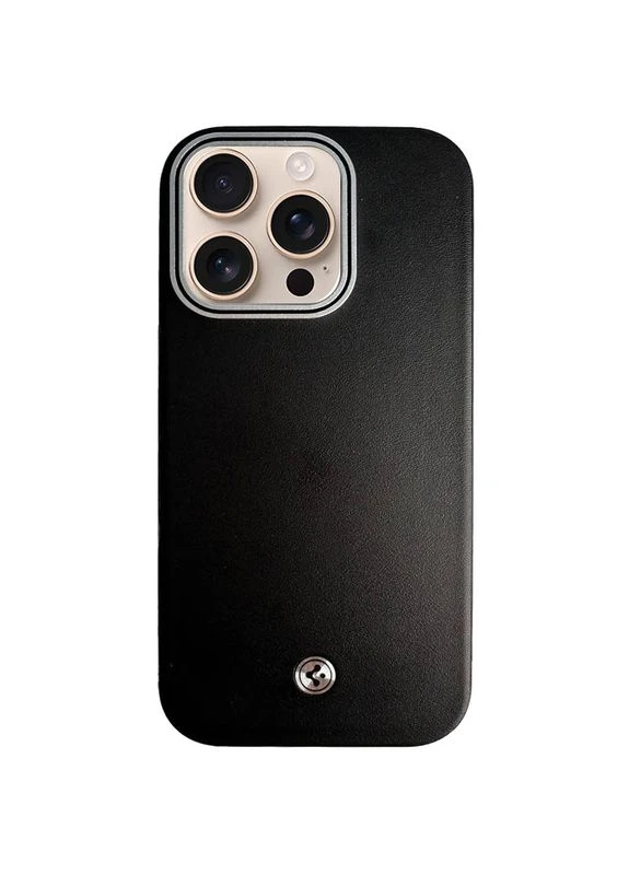 Чохол PC+Leather with MagSafe для Apple iPhone 16 Pro Spigen (383099443)