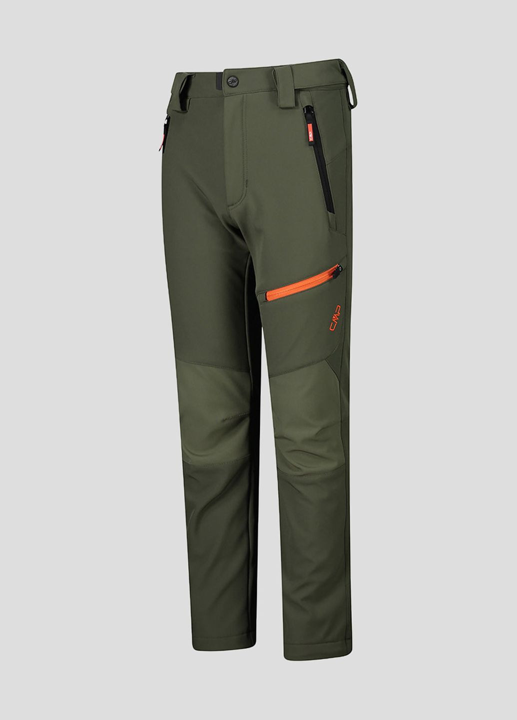 Зеленые спортивные демисезонные брюки CMP