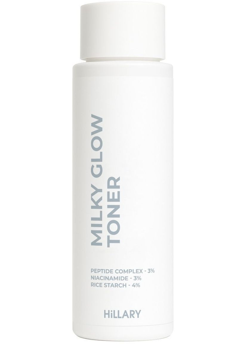 Тонер-молочко для зволоження та освітлення шкіри Milky Glow Toner 100ml (1512980-40503462) Hillary (368625706)