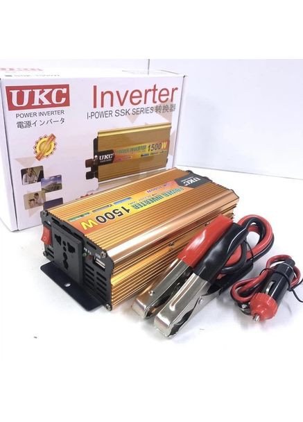Преобразователь напряжения SSK-1500W 24V–220V 1500W инвертор с USB зарядное устройство для аккумулятора UKC (370639662)