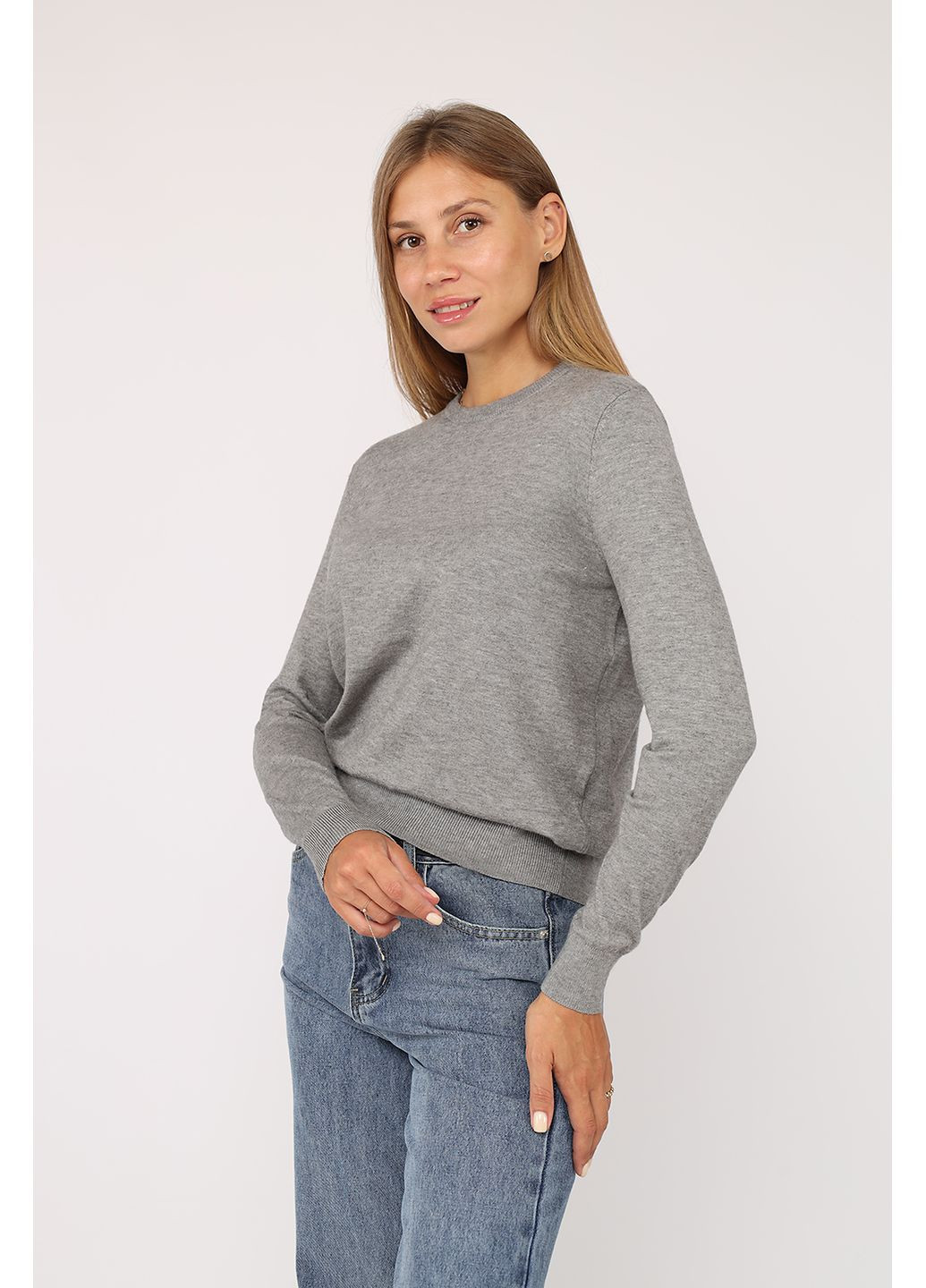 Джемпер женский цвет серый ЦБ-00273136 Yuki (348838768)