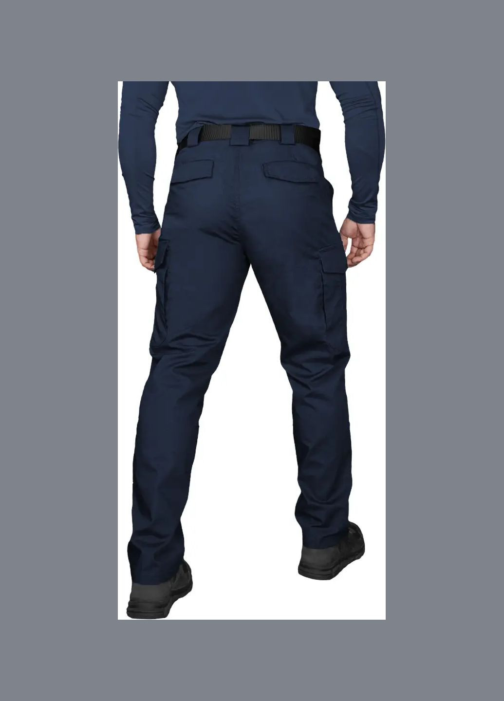 Синие демисезонные брюки Camotec