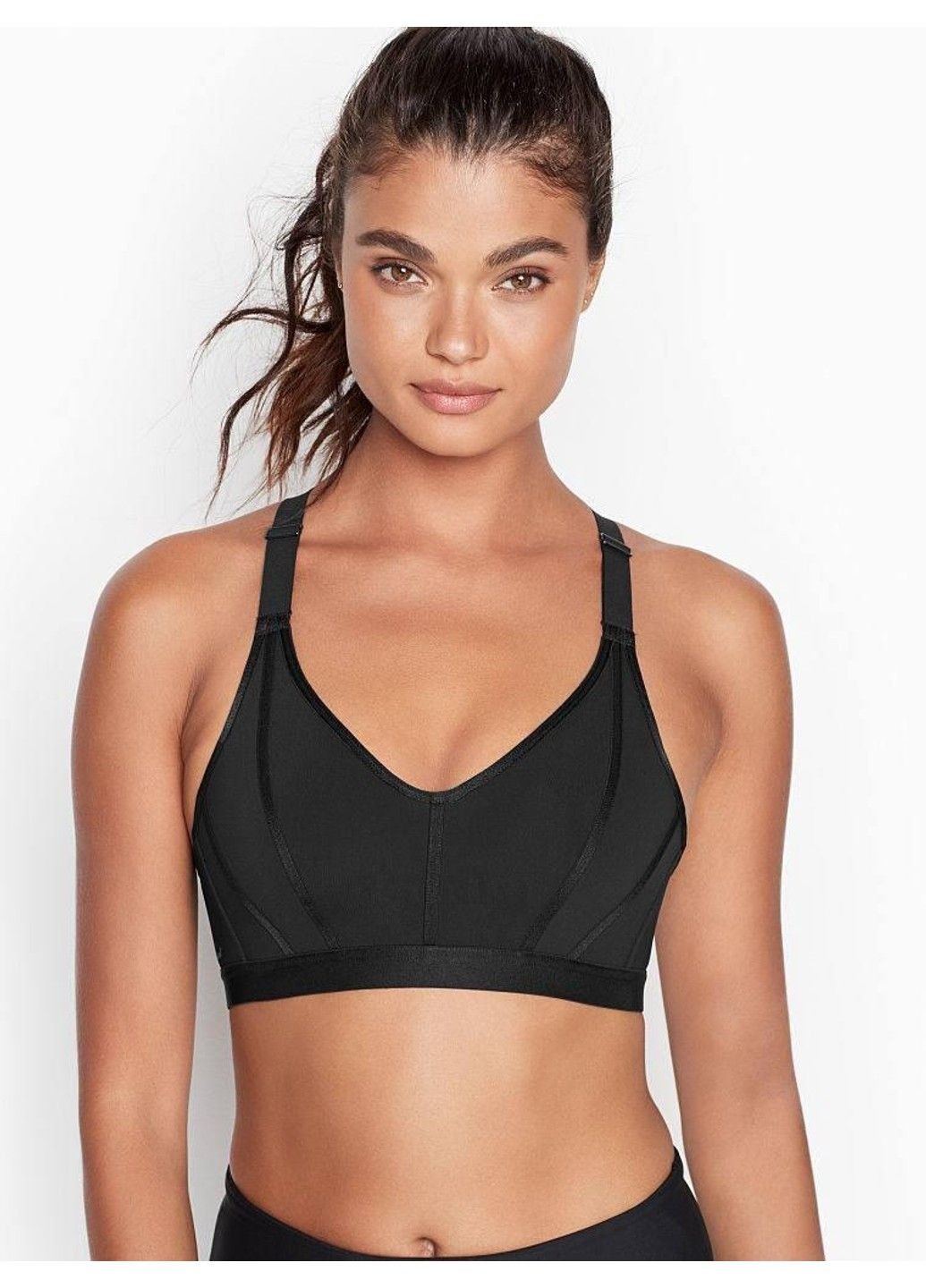 Спортивний топ Maximum Support чорний Victoria's Secret (359912783)