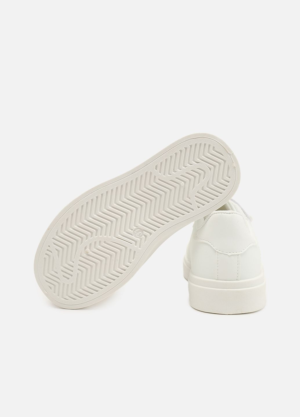 Белые кеды на плоской подошве для мальчика цвет белый cb-00272873 No Brand