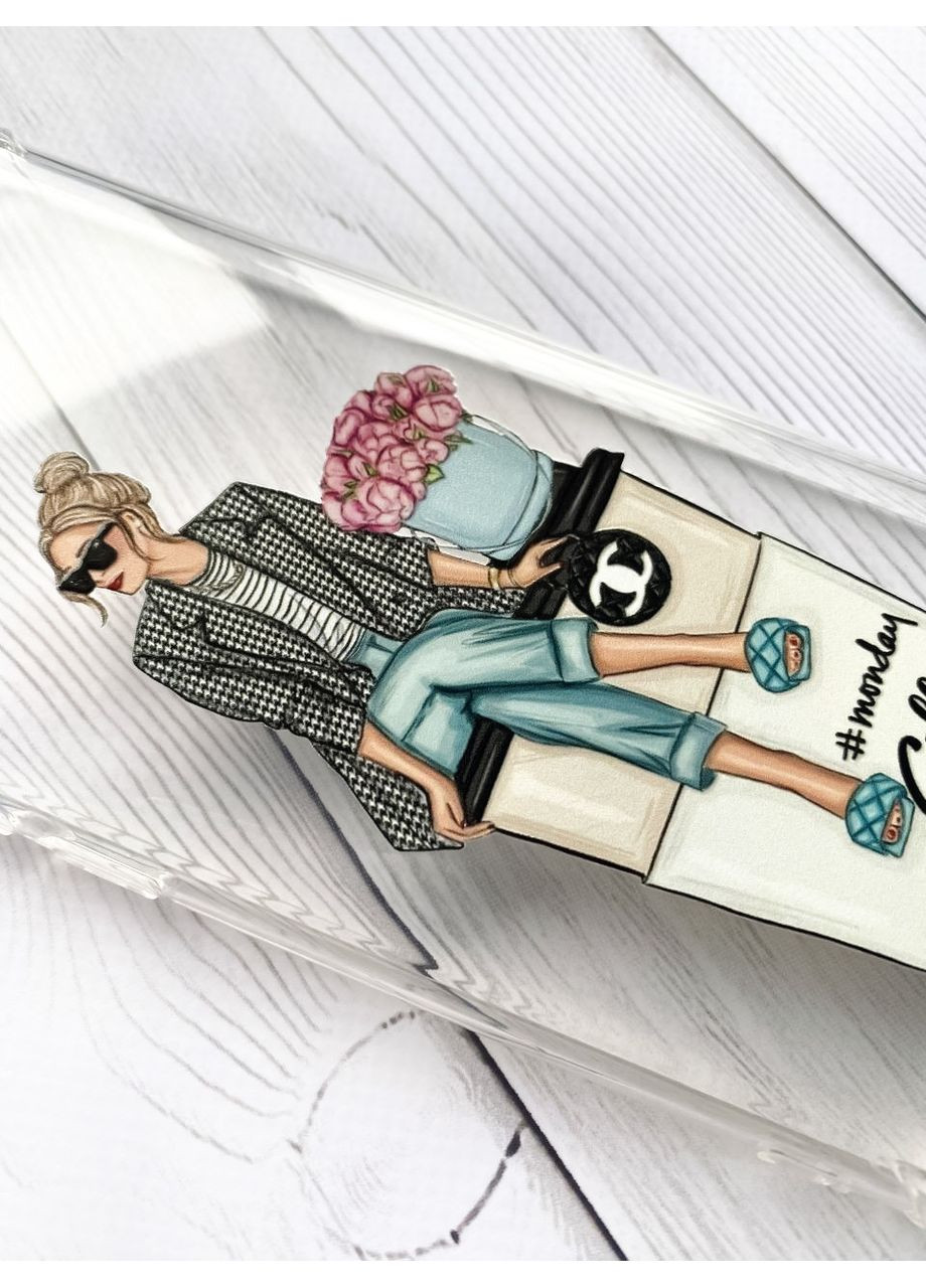 Чехол на Samsung Galaxy A50 (2019) A505:: Девушка на кофе (принт 228) Creative (359499459)