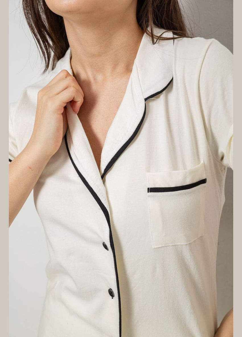 Молочна всесезон піжама жіноча,, 243r19002 Anello