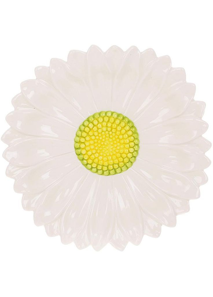 Тарелки керамические "Ромашка" Ø26см, набор 2 обеденные тарелки Bona (372172142)