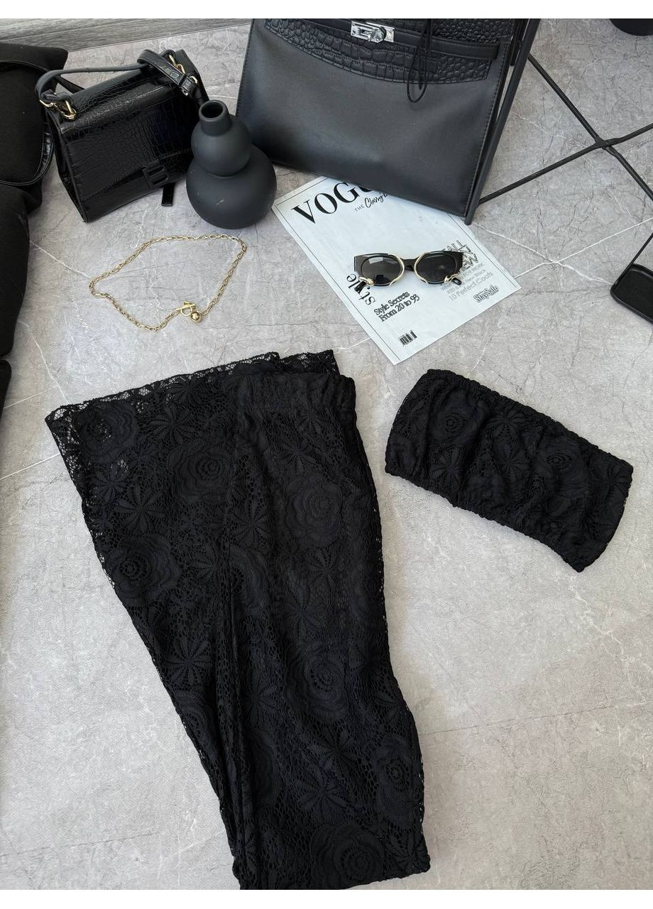 Женский молочный кружевной комплект Україна (349817855)