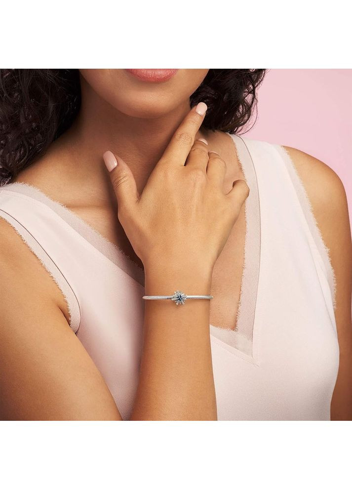 Серебряный шарм Пандора "Светящийся фейерверк" 797518NCB Kabluchka (355348359)