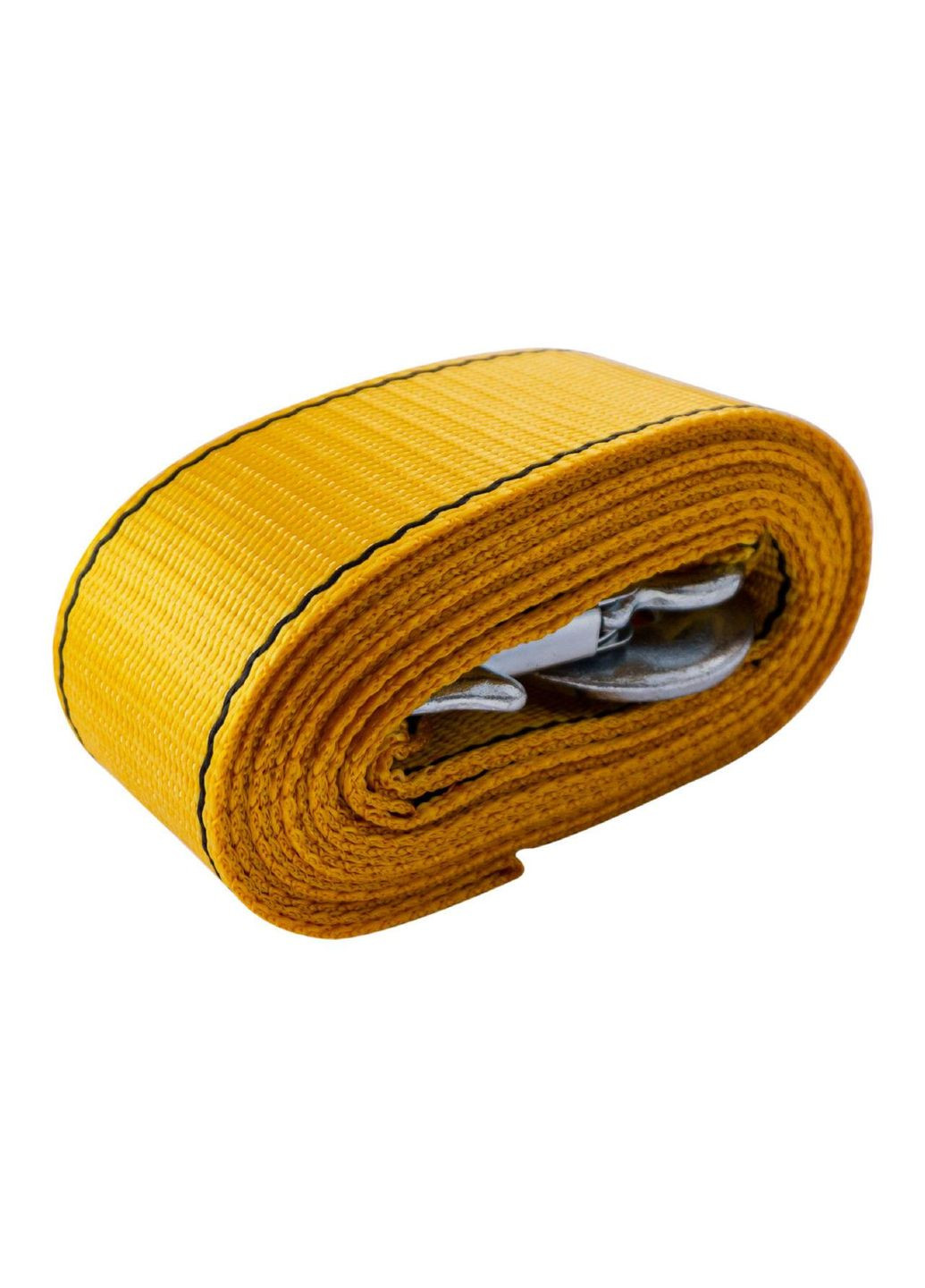 Трос буксирувальний 4.5 т міцний 5 м 60 мм для автомобілів Mastertool (368674020)