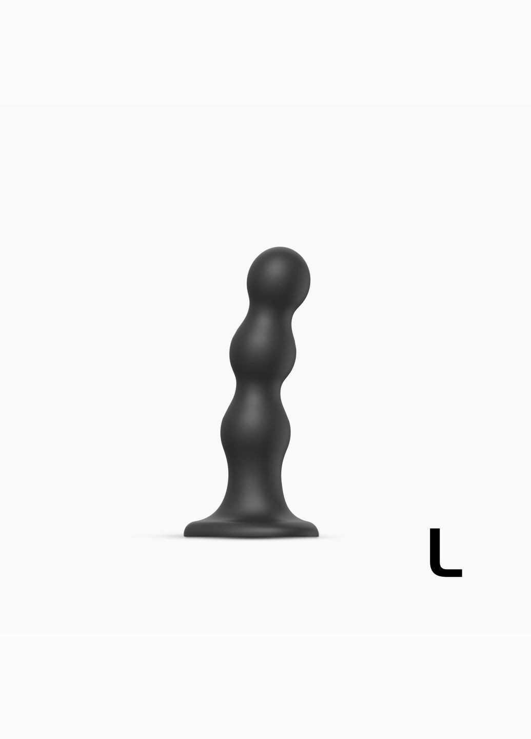 Насадка для страпона Dildo Plug Balls Black L - CherryLove Strap-On-Me (296623461)