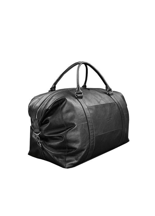 Кожаная дорожная сумка черная BlankNote (348359255)