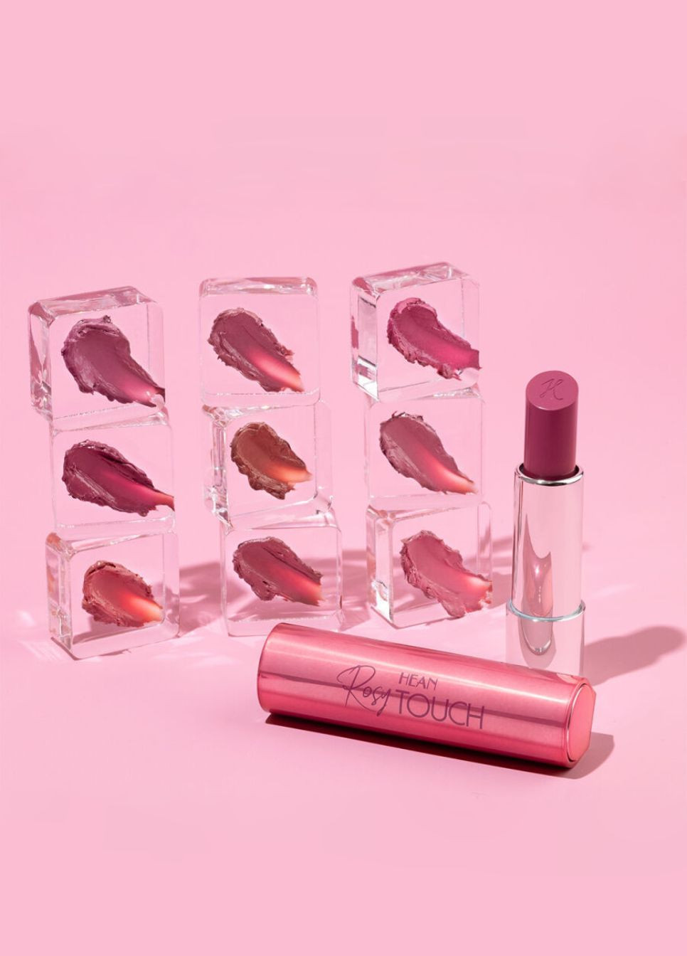 Помада-бальзам для губ Tinted Lip Balm Rosy Touch 76 Yes 4,5 г Hean Lips (324626042)