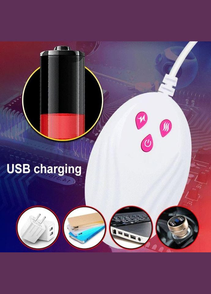 Реалістичний фалоімітатор 19см NightOfPassion (вібрація; обертання; нагрівання; пульт управління) No Brand (339864774)