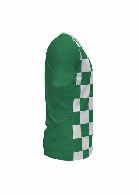 Зеленая футболка футбольная flag ii зелено-белая 101465.452 с коротким рукавом Joma Модель