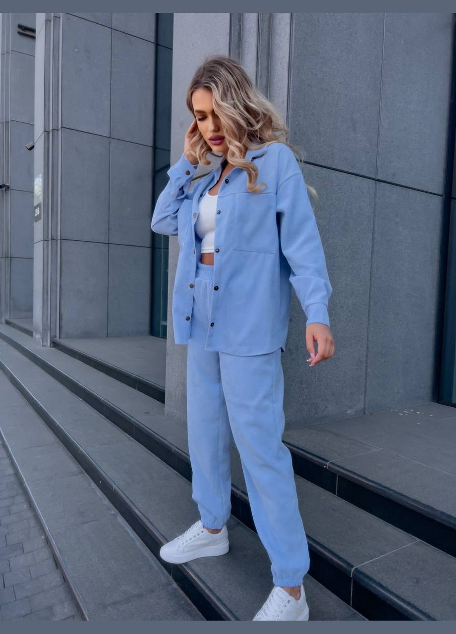 Брючный вельветовый костюм No Brand (331521486)