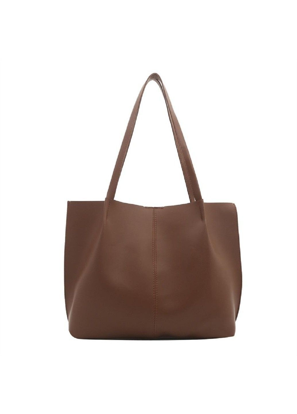 Вместительный шоппер из эко-кожи P2-1636DB Lilly (369892895)