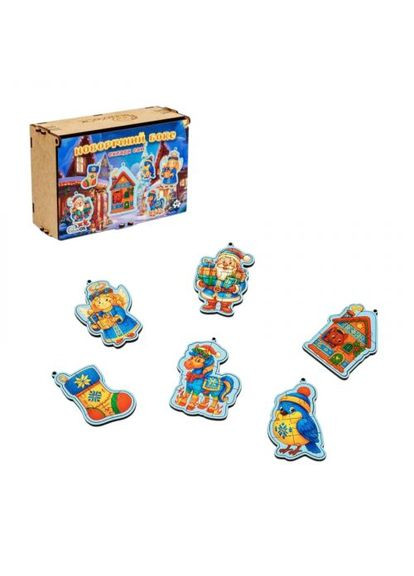 Новорічний бокс-пазли "Склади сам" PuzzleOK (369728973)