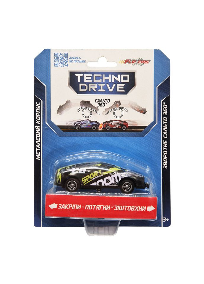 Ігрова машинка Крутий переворот Flip'ems 1312-6 переворот на 360° TechnoDrive (369787727)