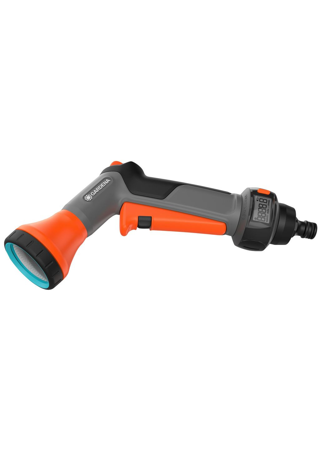 Пистолет-распылитель Classic мягкий душ со счетчиком воды AquaCount (18352-20) Gardena (301661827)