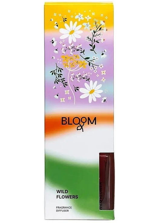 Аромадифузор Reed Diffuser Wild Flower 100ml (1228405-139575) Aroma Bloom (368658273)