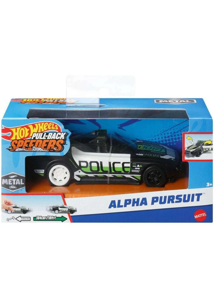 Базовая машинка Pull-Back Alpha Pursuit HPR70-10 Hot Wheels (322035592)