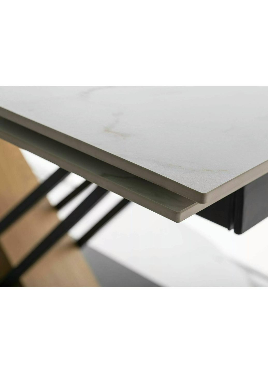 Стол обеденный раскладной GENESIS / Дуб Диаметр 160(220)X90 GENESISBD160 Signal (372178604)